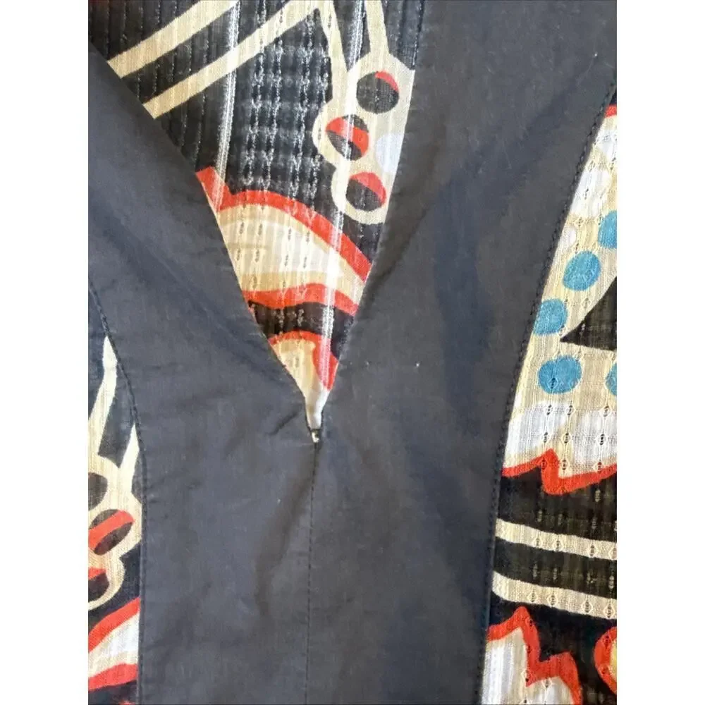 Tommy Hilfiger‎ Paisley Sheer Tunic 3/4 Sleeves 2x - Picture 3 of 11